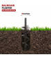 Earth Auger Planter 8 inch Double Spiral PT-8D